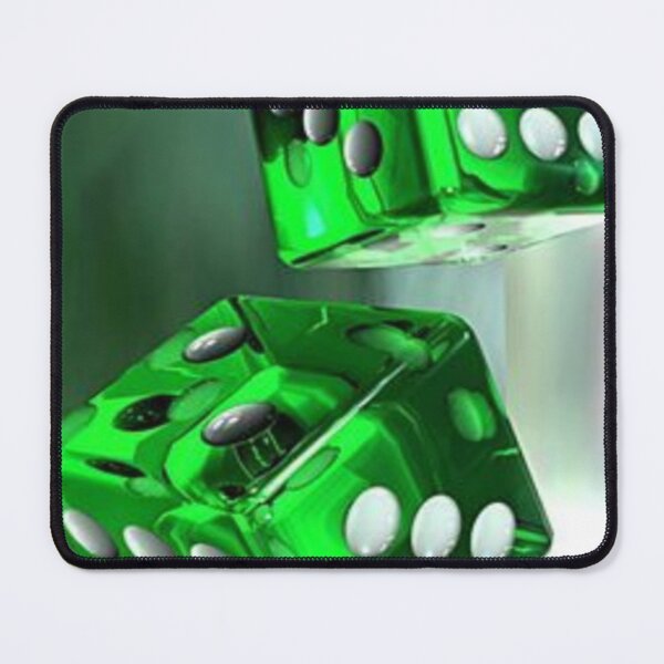 Item preview, Clear Green Dice designed and sold by NengShop.