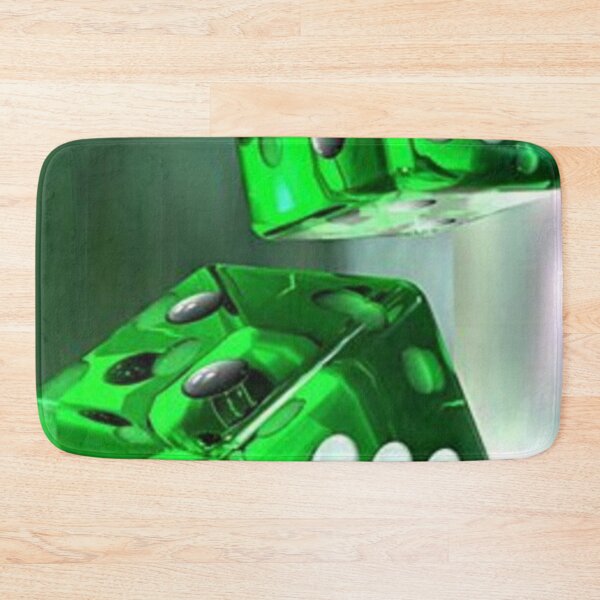 Item preview, Clear Green Dice designed and sold by NengShop.