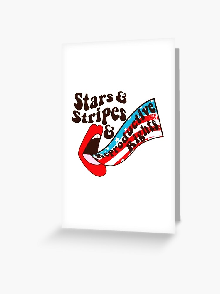 Stars and Stripes Greeting Card