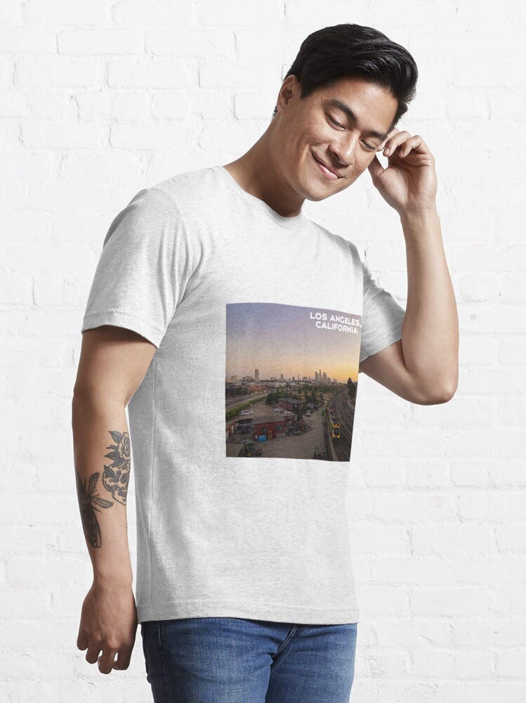  Los Angeles T-Shirt Sunset LA Tee Shirt : Clothing