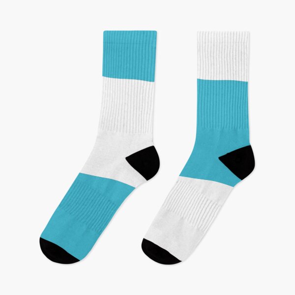 Item preview, Retro 1960s Turquoise Blue White Check Pattern designed and sold by BleuSky.