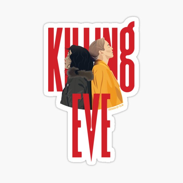 Vista previa del artículo con la obra «Killing Eve - Escena del puente», diseñado y vendido por Yasmeen79.