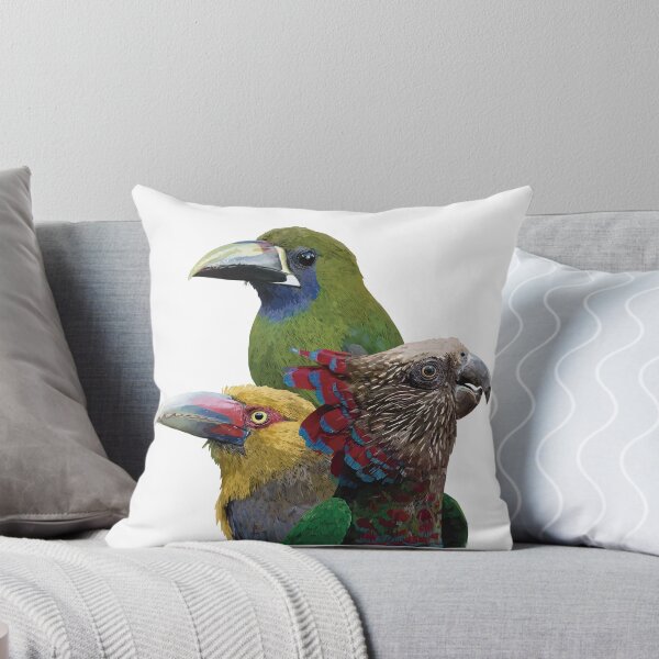 Item preview, toucans and parrot designed and sold by obscurite.