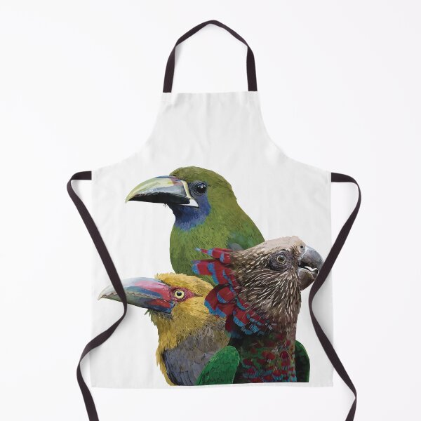 Item preview, toucans and parrot designed and sold by obscurite.
