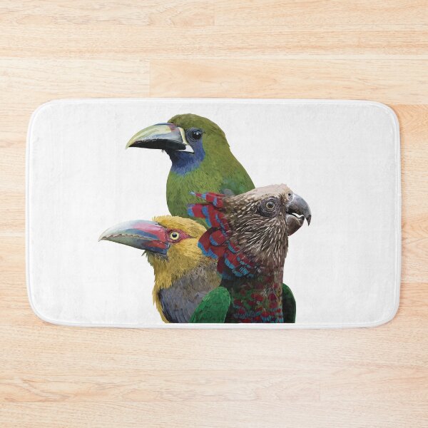 Item preview, toucans and parrot designed and sold by obscurite.