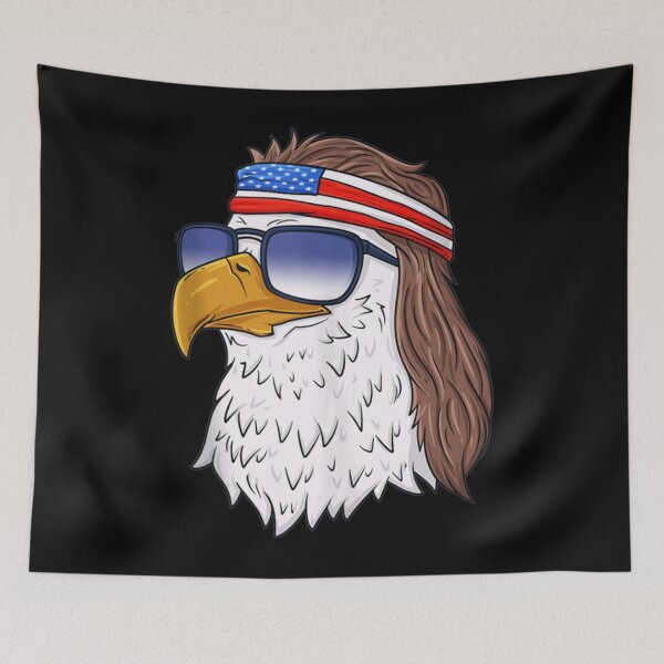 Item preview, American Bald Eagle Mullet 4th Of July Essential  designed and sold by hinerboeyk.
