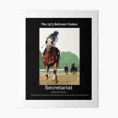 Item preview, Secretariat Winning the 1973 Belmont Stakes   designed and sold by Keithord.