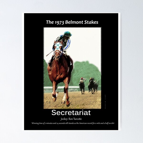 Item preview, Secretariat Winning the 1973 Belmont Stakes   designed and sold by Keithord.