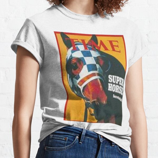 Secretariat And Ecole Etage 1973 Preakness Long Classic T-Shirt