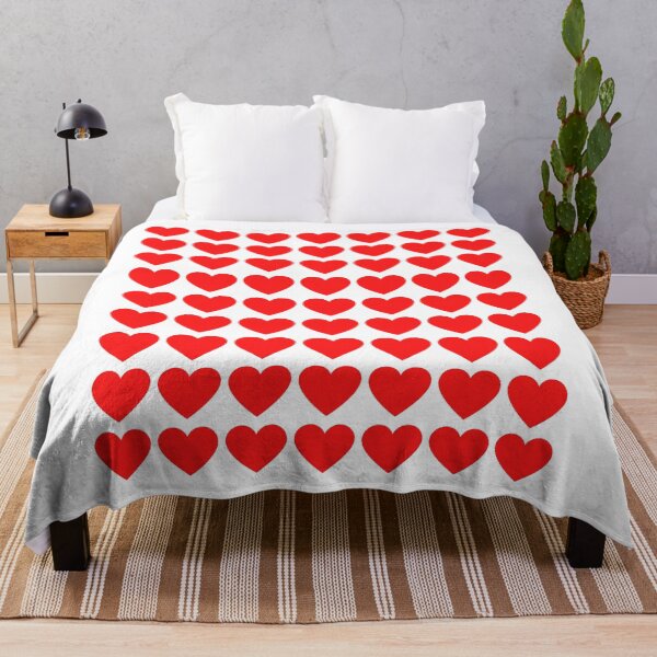 Item preview, Heart design in "checker look"...many little red hearts! designed and sold by Tapidesign.