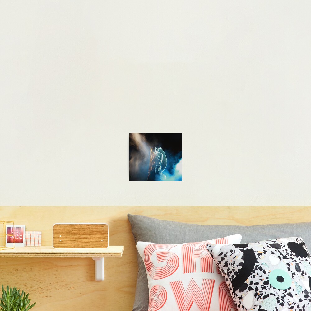 Kneeling Angel Photographic Print