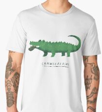 croc cannibalism Men's Premium T-Shirt