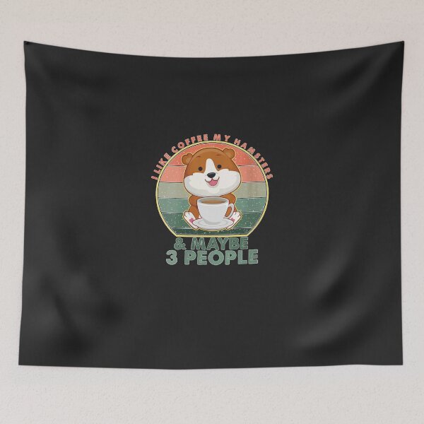 Item preview, Womens I LIKE COFFEE MY HAMSTER designed and sold by susszwickl.