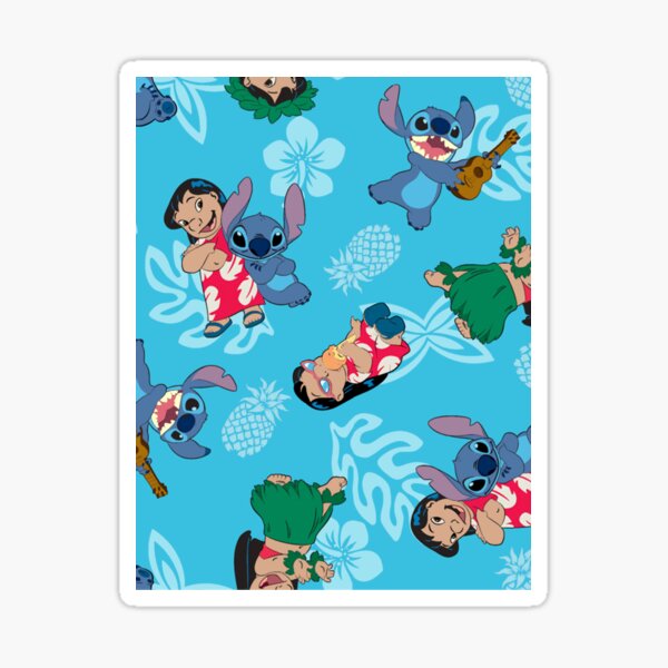 Pegatina for Sale con la obra «Stitch Stickers-4 Pack» de ss52