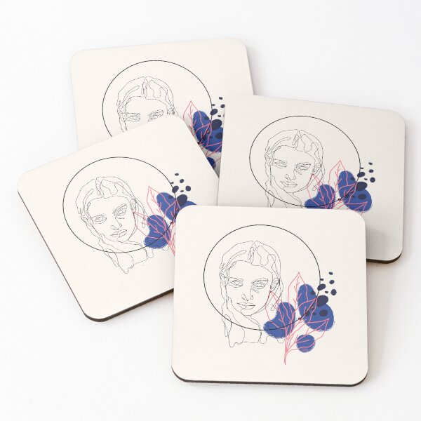 Item preview, Minimalistic floral boho lineart  designed and sold by CreativeStrand.