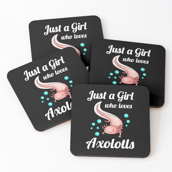 Item preview, Just A Girl Who Loves Axolotls - Axolotl Lovers designed and sold by xmjajd.