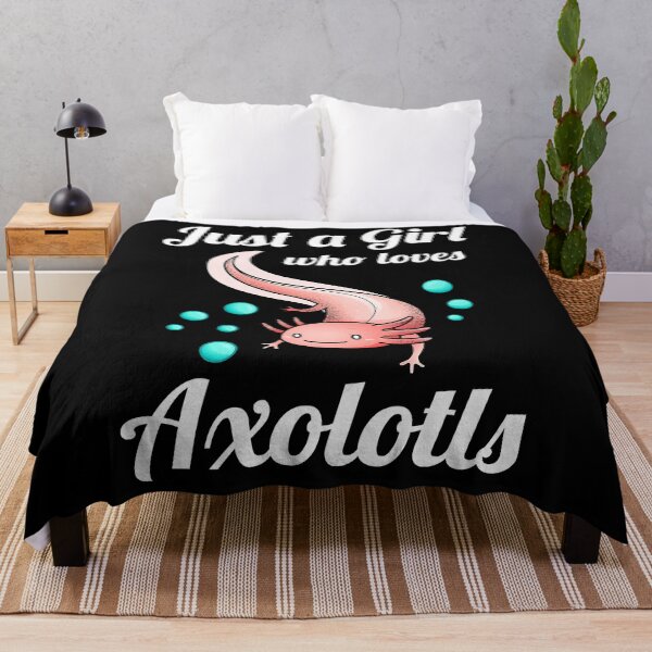 Item preview, Just A Girl Who Loves Axolotls - Axolotl Lovers designed and sold by xmjajd.
