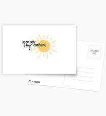 Du bist mein Sonnenschein Postkarten