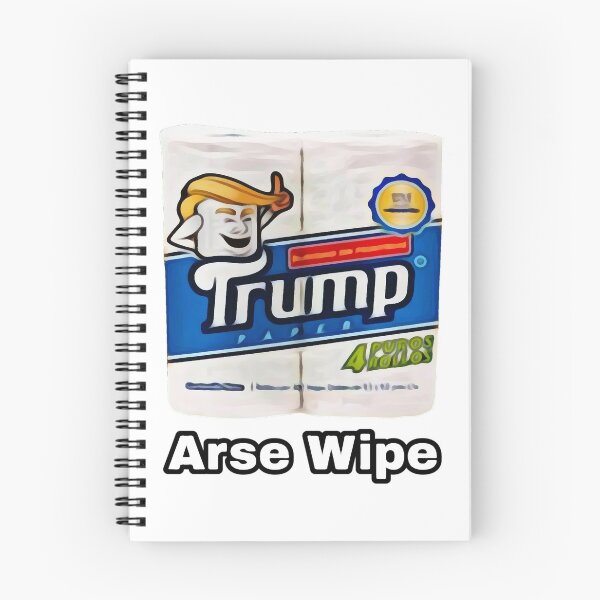 Item preview, Donald Trump Toilet Roll, Arse Wipe designed and sold by RainbowRetro.