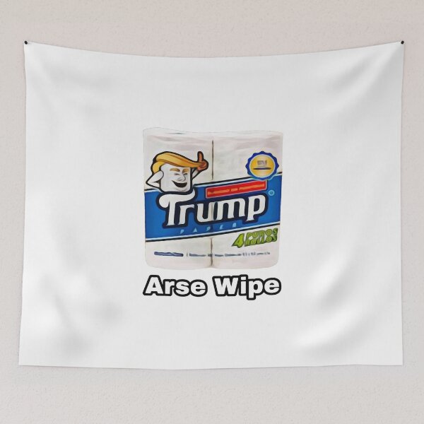 Item preview, Donald Trump Toilet Roll, Arse Wipe designed and sold by RainbowRetro.