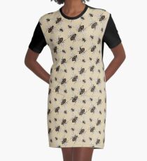 Bumblebee Graphic T-Shirt Dress