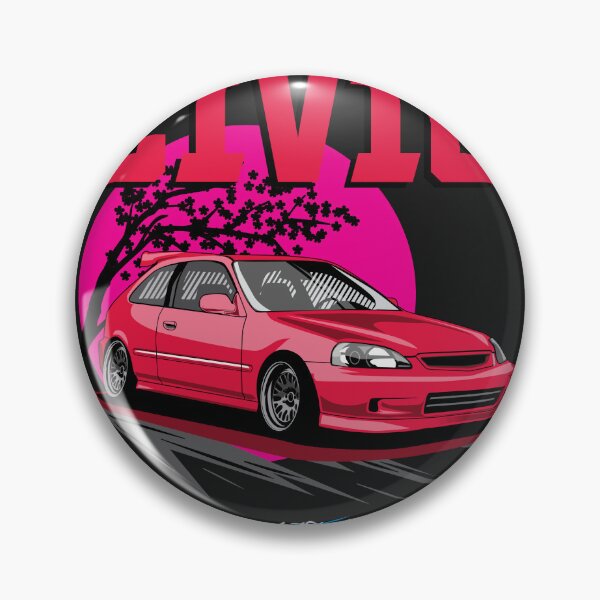 Item preview, Hatchback cívico designed and sold by Rocket Shock.
