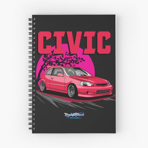 Item preview, Hatchback cívico designed and sold by Rocket Shock.