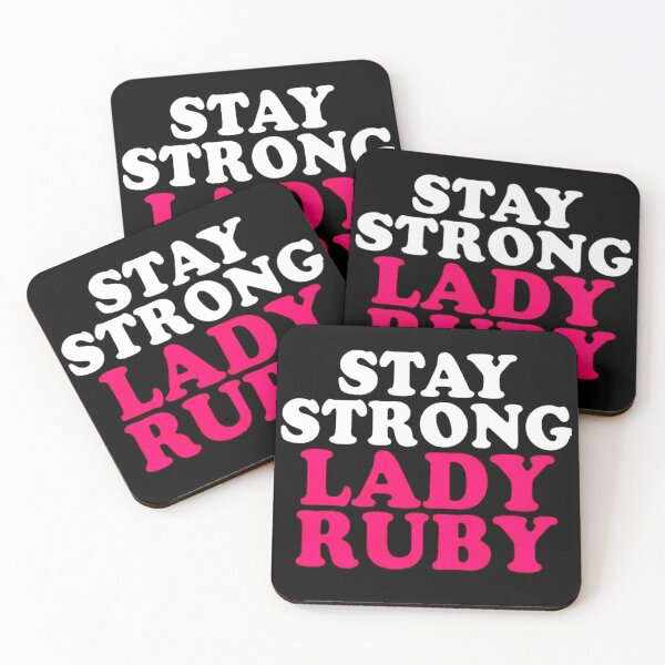 Item preview, Stay Strong Lady Ruby designed and sold by timothyandi.