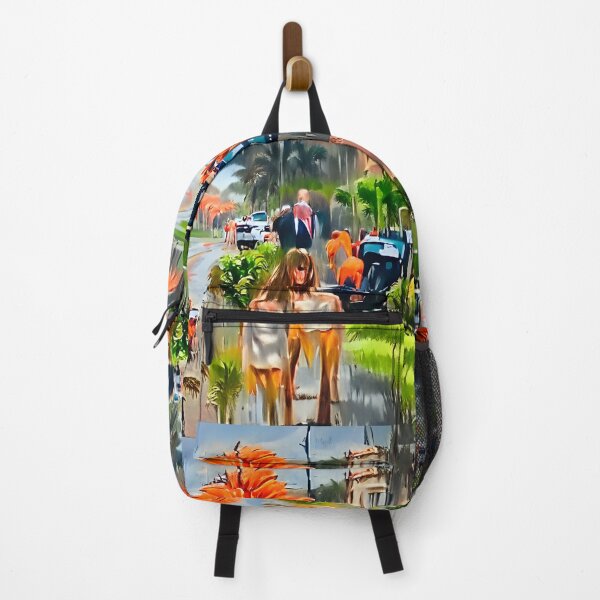 Item preview, After the Fall at Mar-a-Lago, Donny & Melania are Expelled from the Garden of Grifters designed and sold by QuackersWeb.
