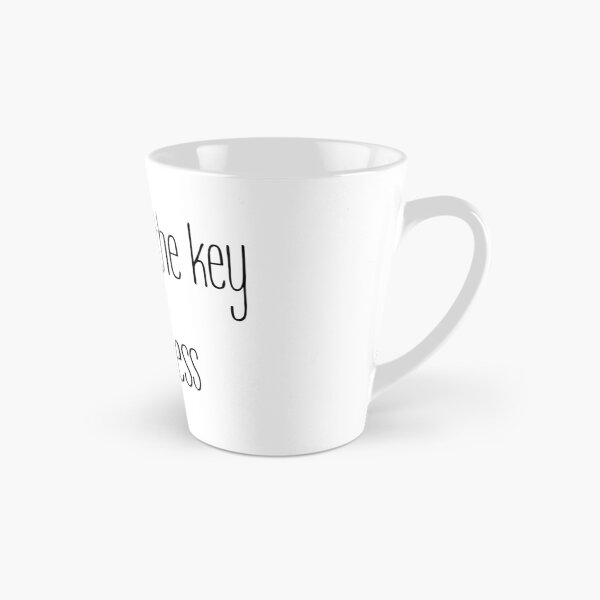 Item preview, "patience is the key to success" motivational Quote designed and sold by Ti-Media.