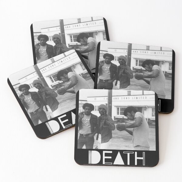 Item preview, Death - proto-punk band from Detroit Artwork (White Logo) designed and sold by DOS Games.