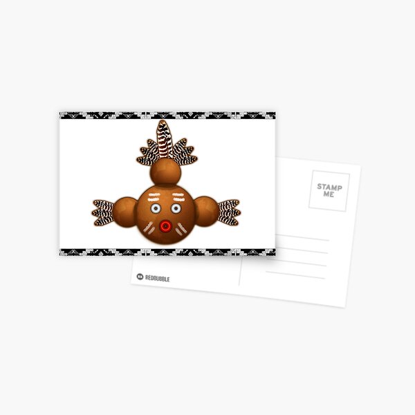 Indian Mudhead Postcard