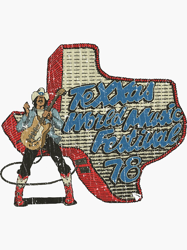 "World Music Festival 1978" Sticker for Sale by Wilahder44 Redbubble
