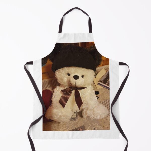 Item preview, white warm teddy bear designed and sold by barbich.