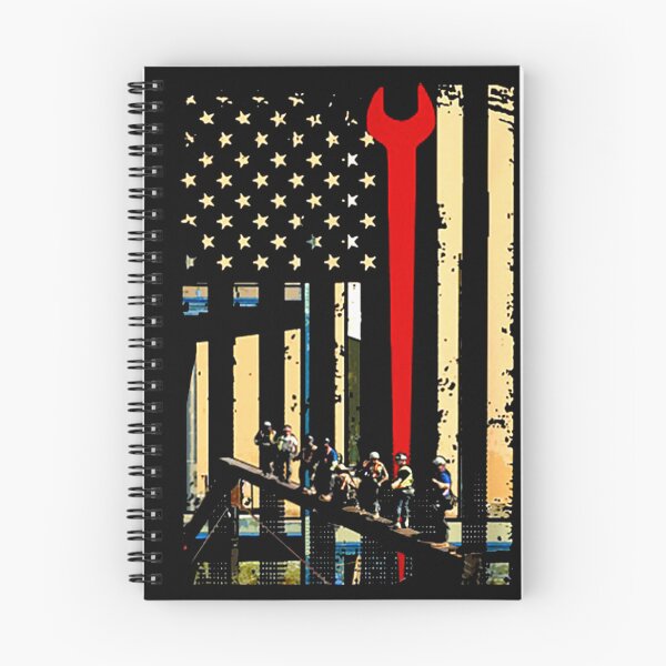 Item preview, American Flag Ironworker and tools  designed and sold by Abigial360.