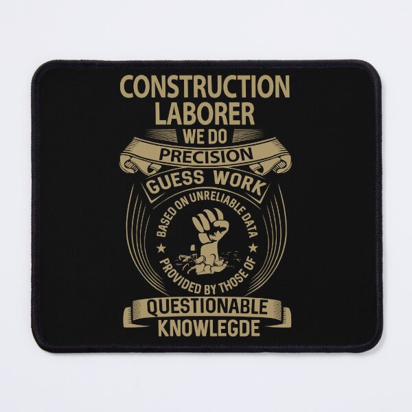 Item preview, Construction Laborer T Shirt - We Do Precision Gift Item Tee designed and sold by watkinsmat.