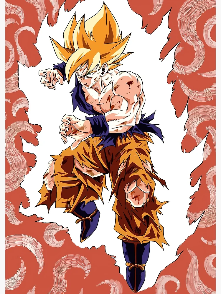 Goku Super Saiyan LIMITED ED. posters & prints by Markus Utas, super saiyan  