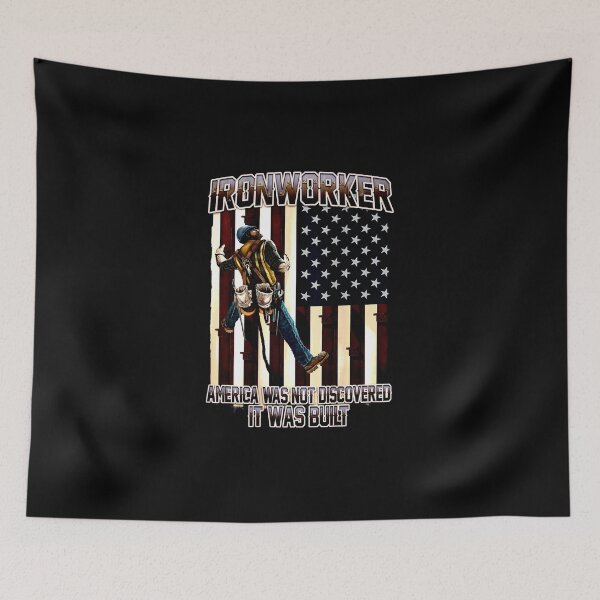 Item preview, Flag Ironworker designed and sold by Abigial360.