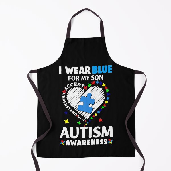 Item preview, Heart I Wear Blue For My Son Autism Awareness Month designed and sold by HaaChris-Artis.