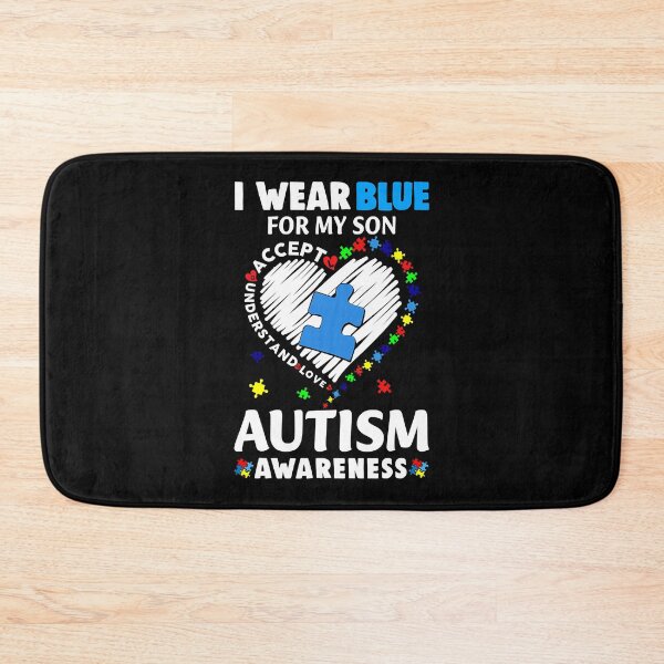 Item preview, Heart I Wear Blue For My Son Autism Awareness Month designed and sold by HaaChris-Artis.