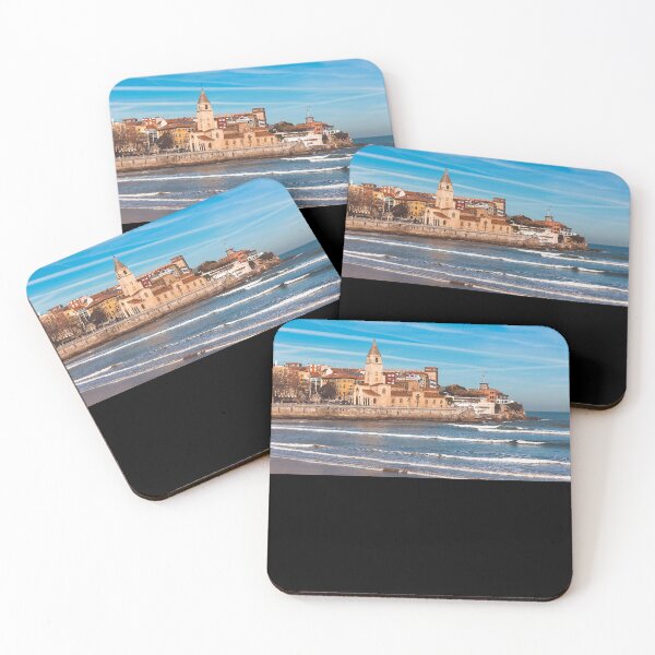 Item preview, View of Gijon Asturias the Northern Spain   designed and sold by vealsteallf.