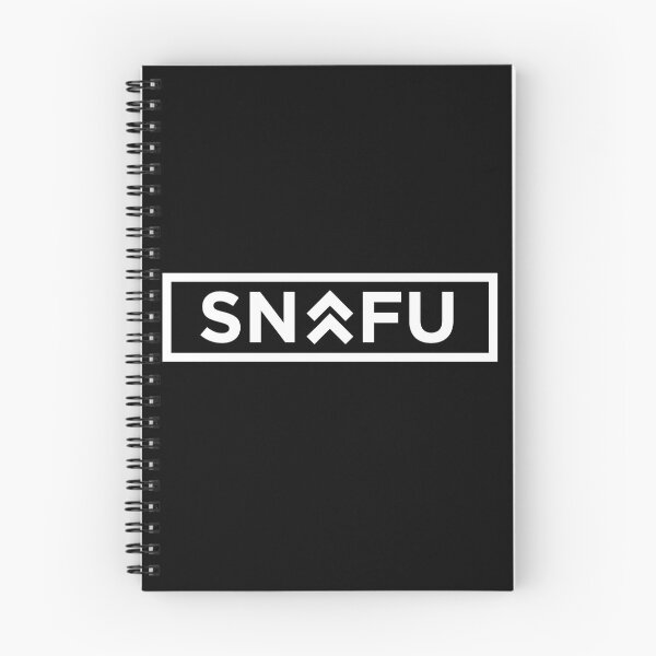 Item preview, SNAFU funny military slang designed and sold by totemsofwar.