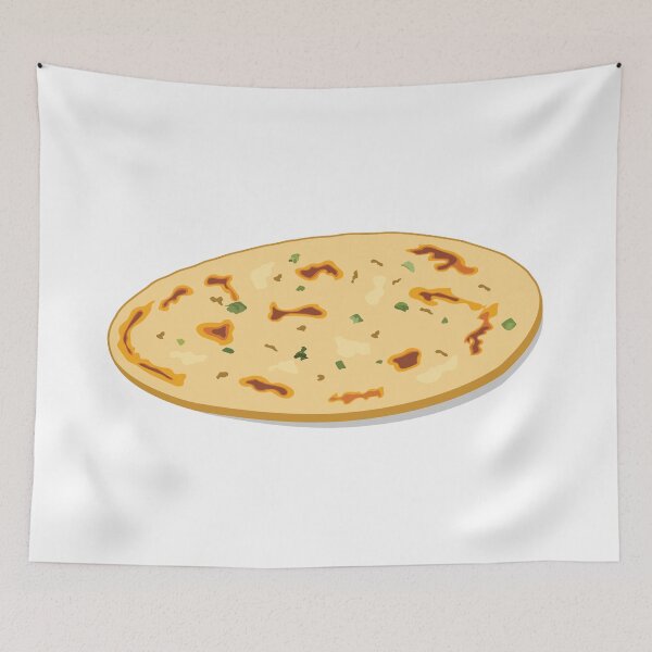 Item preview, Naan Bread Garlic Naan India Pakistan Food Lover Masala Curry designed and sold by alltheprints.