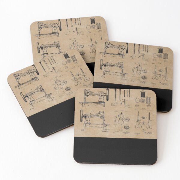 Item preview, Vintage Dressmaker Sewing Patent Prints  designed and sold by vealsteallf.