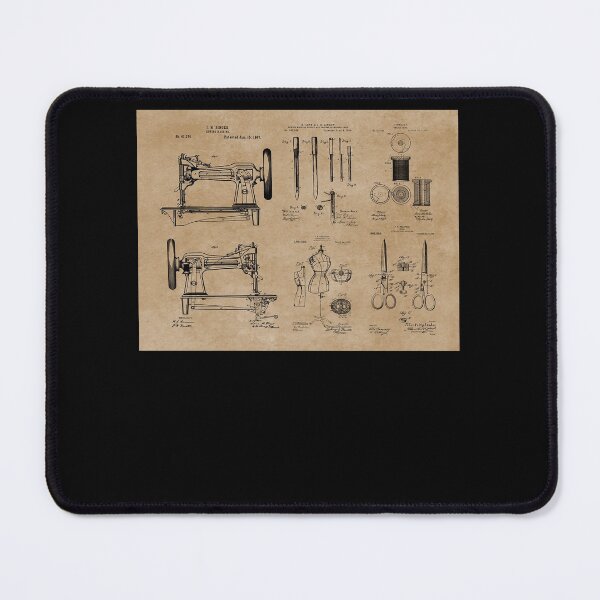 Item preview, Vintage Dressmaker Sewing Patent Prints designed and sold by vealsteallf.