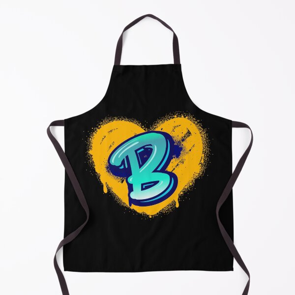 Item preview, Graffiti Heart Letter B designed and sold by Evolved-LovinIt.
