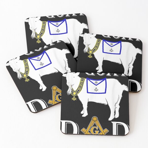 Item preview, GOAT Masons Dad Collar Apron Brother Masonic Father Day  designed and sold by KyllieHuj.