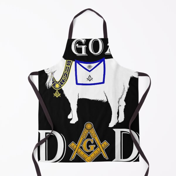 Item preview, GOAT Masons Dad Collar Apron Brother Masonic Father Day designed and sold by KyllieHuj.