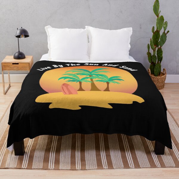 Item preview, Live By The Sun And Sand - Summer Sunset Beach designed and sold by ArthurClaessens.
