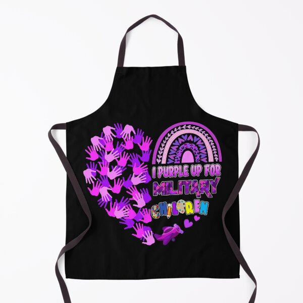 Item preview, Heart Military Child Month Purple Up For Military Kids designed and sold by HaaChris-Artis.
